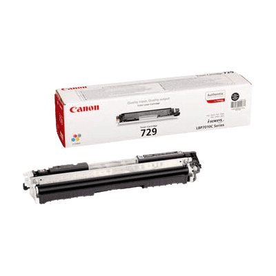 Canon 729bk Sort Original Toner 1200 Sider (4370b002) Canon 729bk Sort Original Toner 1200 Sider (4370b002)