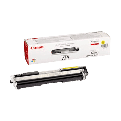 Canon 729y Gul Original Toner 1000 Sider (4367b002) Canon 729y Gul Original Toner 1000 Sider (4367b002)