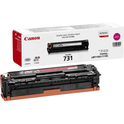 Canon 731m Magenta Original Toner 1500 Sider (6270b002) Canon 731m Magenta Original Toner 1500 Sider (6270b002)
