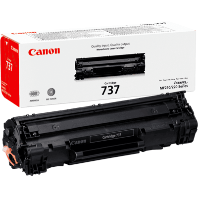Canon 737 Sort Original Toner 2100 Sider (9435b002) Canon 737 Sort Original Toner 2100 Sider (9435b002)