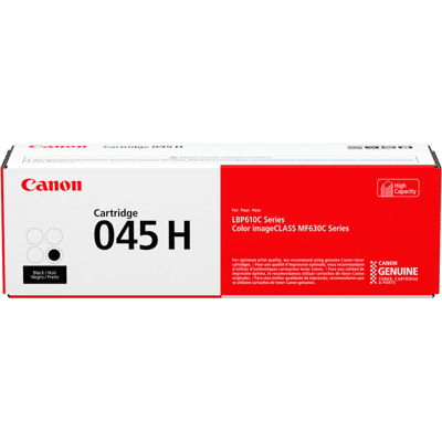 Canon Crg 045hbk Xl Sort Original Toner 2800 Sider (1246c002) Canon Crg 045hbk Xl Sort Original Toner 2800 Sider (1246c002)
