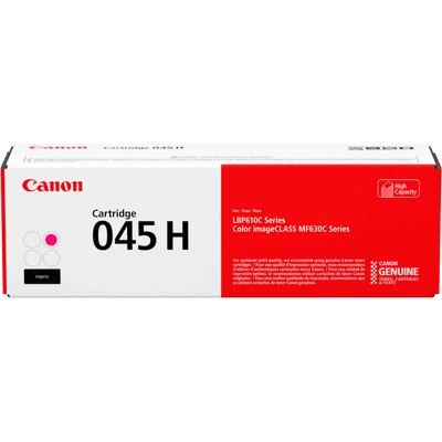 Canon Crg 045hm Xl Magenta Original Toner 2200 Sider (1244c002) Canon Crg 045hm Xl Magenta Original Toner 2200 Sider (1244c002)