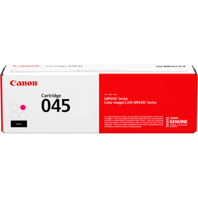Canon Crg 045m Magenta Original Toner 1300 Sider (1240c002) Canon Crg 045m Magenta Original Toner 1300 Sider (1240c002)