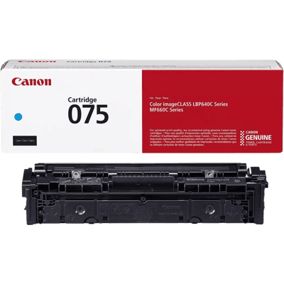 Canon Crg 075c Cyan Original Toner 1300 Sider (6364c002) Canon Crg 075c Cyan Original Toner 1300 Sider (6364c002)