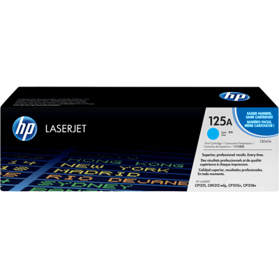 HP 125a Cyan Original Toner 1400 Sider (Cb541a) HP 125a Cyan Original Toner 1400 Sider (Cb541a)