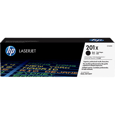 HP 201x Xl Sort Original Toner 2800 Sider (Cf400x) HP 201x Xl Sort Original Toner 2800 Sider (Cf400x)