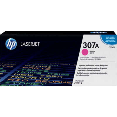 HP 307a Magenta Original Toner 7300 Sider (Ce743a) HP 307a Magenta Original Toner 7300 Sider (Ce743a)