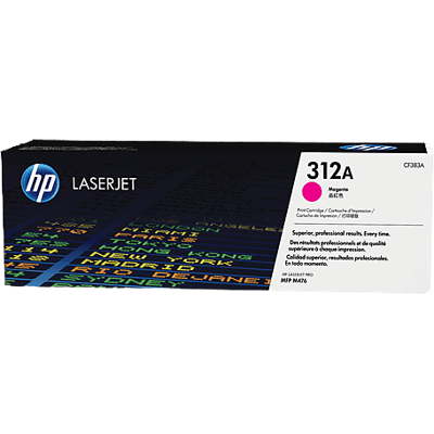 HP 312a Magenta Original Toner 2700 Sider (Cf383a) HP 312a Magenta Original Toner 2700 Sider (Cf383a)