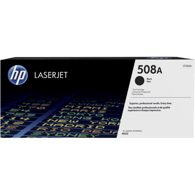 HP 508a Sort Original Toner 6000 Sider (Cf360a) HP 508a Sort Original Toner 6000 Sider (Cf360a)