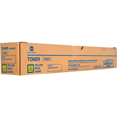 Konica Minolta Tn324y Gul Original Toner 26000 Sider (A8da250) Konica Minolta Tn324y Gul Original Toner 26000 Sider (A8da250)