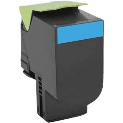 Lexmark 71b20c0 Cyan Kompatibel Toner 2300 Sider Lexmark 71b20c0 Cyan Kompatibel Toner 2300 Sider