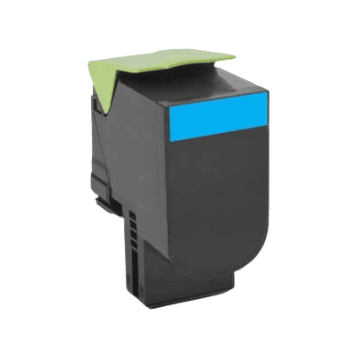 Lexmark 802sc Xl Cyan Kompatibel Toner 2000 Sider (80c2sc0) Lexmark 802sc Xl Cyan Kompatibel Toner 2000 Sider (80c2sc0)
