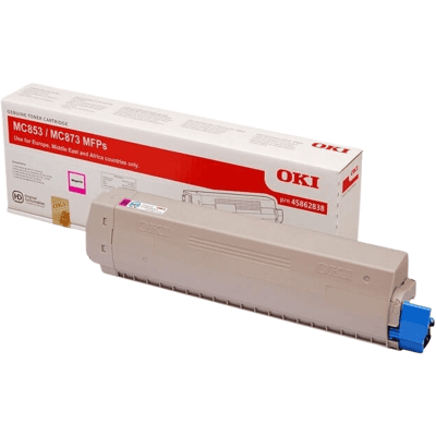 Oki 45862838 Magenta Original Toner 7300 Sider Oki 45862838 Magenta Original Toner 7300 Sider