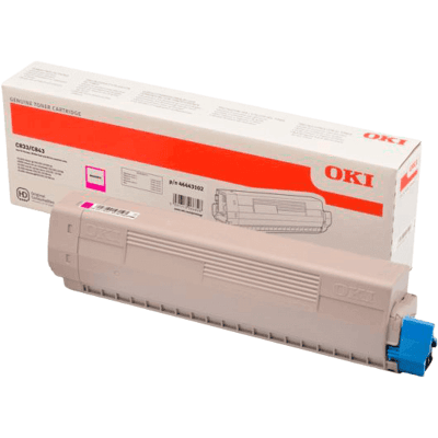Oki 46443103 Xl Cyan Original Toner 10000 Sider Oki 46443103 Xl Cyan Original Toner 10000 Sider