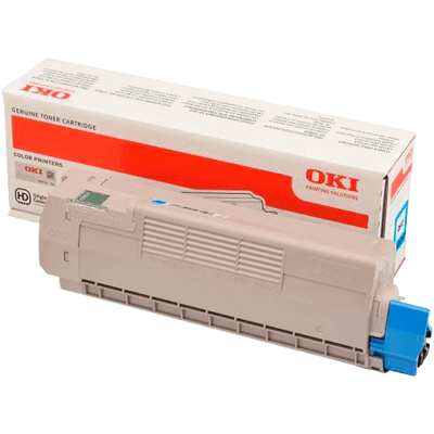 Oki C 612 Cyan Original Toner 6000 Sider (46507507) Oki C 612 Cyan Original Toner 6000 Sider (46507507)