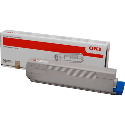 Oki C822 Magenta Original Toner 7300 Sider (44844614) Oki C822 Magenta Original Toner 7300 Sider (44844614)
