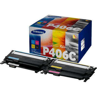 Samsung Clt-P406c Cmyk Original Multipack 4500 Sider (Su375a) Samsung Clt-P406c Cmyk Original Multipack 4500 Sider (Su375a)