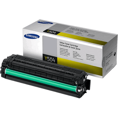 Samsung Clt-Y504s Gul Original Toner 1800 Sider (Su502a) Samsung Clt-Y504s Gul Original Toner 1800 Sider (Su502a)