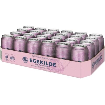 Egekilde Hindbær & Rabarber - 24 X 0,33 L Egekilde Hindbær & Rabarber - 24 X 0,33 L
