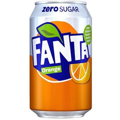 Fanta zero - Pantfri - 24 X 0,33 L Fanta zero - Pantfri - 24 X 0,33 L