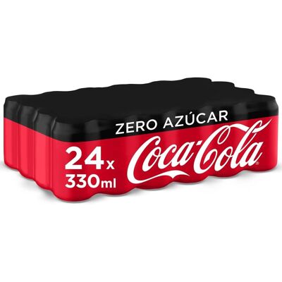 Coca-Cola Coca cola zero - 24 X 0,33 L Coca-Cola Coca cola zero - 24 X 0,33 L
