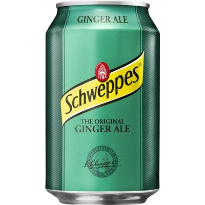 Schweppes ginger Ale - Pantfri - 24 X 0,33 L Schweppes ginger Ale - Pantfri - 24 X 0,33 L