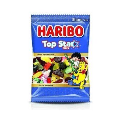 Haribo Top Star Mix - Slik Haribo Top Star Mix - Slik