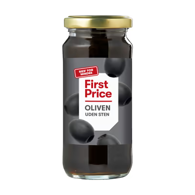 First Price Oliven Uden Sten - 350 g First Price Oliven Uden Sten - 350 g