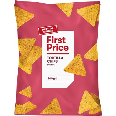 First Price Tortilla Chips Salt - 200 G First Price Tortilla Chips Salt - 200 G