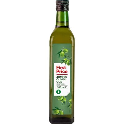 First Price Natives olivenolie - 0,5L First Price Natives olivenolie - 0,5L