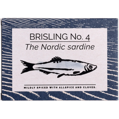 Fangst Brisling No. 4 I Økologisk Olie - 1 Single Unit Fangst Brisling No. 4 I Økologisk Olie - 1 Single Unit