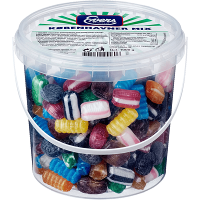 Evers Koebenhavner Mix Display - 1 Kg Evers Koebenhavner Mix Display - 1 Kg