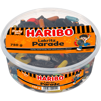 HARIBO Lakritz Parade Lakritz - Slik HARIBO Lakritz Parade Lakritz - Slik