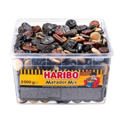 Haribo Matador Mix Dark - 2 Kg Haribo Matador Mix Dark - 2 Kg