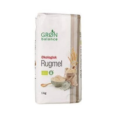 Grøn Balance Rugmel - 1 Kg Grøn Balance Rugmel - 1 Kg