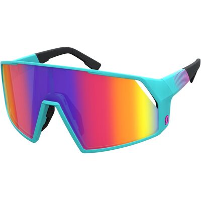 Scott Pro Shield Metaverse cykelbriller Stealth Blue/Radiant Pink/Teal Chrome Scott Pro Shield Metaverse cykelbriller Stealth Blue/Radiant Pink/Teal Chrome