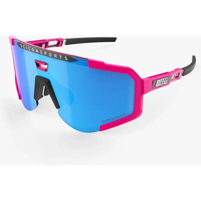 Scicon Aeroscope cykelbriller pink fluo/multimirror blue Scicon Aeroscope cykelbriller pink fluo/multimirror blue