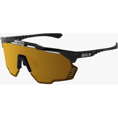 Scicon Aeroshade Kunken cykelbriller sort/multimirro bronze Scicon Aeroshade Kunken cykelbriller sort/multimirro bronze
