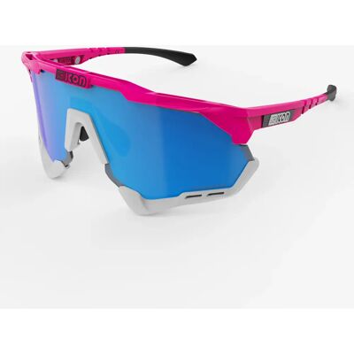 Scicon Aeroshade XL cykelbriller pink fluo/multimirror blå Scicon Aeroshade XL cykelbriller pink fluo/multimirror blå