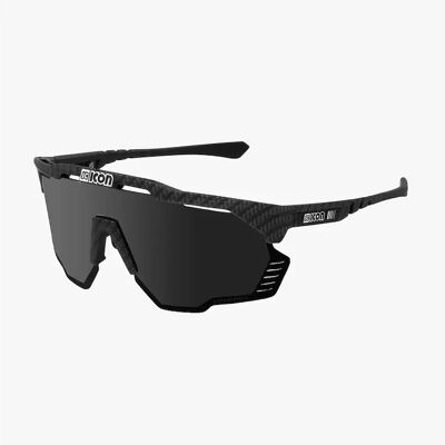 Scicon Aeroshade Kunken cykelbriller carbon matt/multimirror silver Scicon Aeroshade Kunken cykelbriller carbon matt/multimirror silver