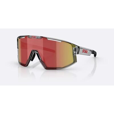 Bliz Fusion small cykelbriller transparent dark grey/brown/red multi Bliz Fusion small cykelbriller transparent dark grey/brown/red multi
