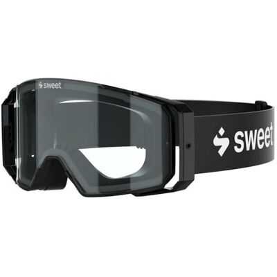 Sweet Protection Deckard MTB cykelbriller clear MTB/matte crystal black/black Sweet Protection Deckard MTB cykelbriller clear MTB/matte crystal black/black