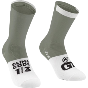 Assos GT C2 Cykelstrømper, Titan Green Assos GT C2 Cykelstrømper, Titan Green