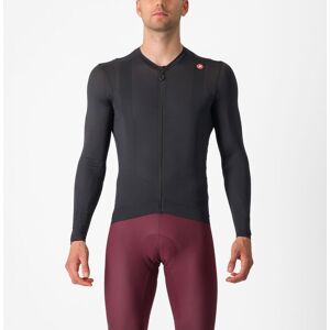 Castelli Espresso langærmet cykeltrøje sort/mørke grå Castelli Espresso langærmet cykeltrøje sort/mørke grå