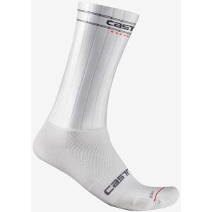 Castelli Fast Feet 3 cykelstrømper hvid Castelli Fast Feet 3 cykelstrømper hvid