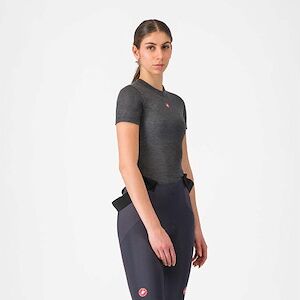 Castelli Medio kortærmet svedundertrøje melange gray dame Castelli Medio kortærmet svedundertrøje melange gray dame