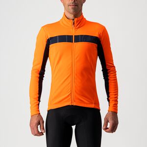 Castelli MORTIROLO VI - Jakke - Mænd - brillant orange/savile blå - Jakke Castelli MORTIROLO VI - Jakke - Mænd - brillant orange/savile blå - Jakke