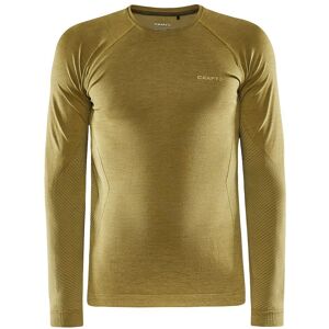 Craft Core Dry Active Comfort Langærmet Baselayer Gul Craft Core Dry Active Comfort Langærmet Baselayer Gul