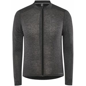 Craft Core Essence Wool LS Cykeltrøje Grå Craft Core Essence Wool LS Cykeltrøje Grå