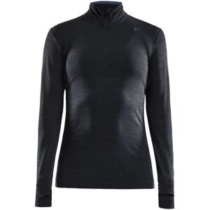 Craft Fuseknit Comfort Zip sort til kvinder Craft Fuseknit Comfort Zip sort til kvinder